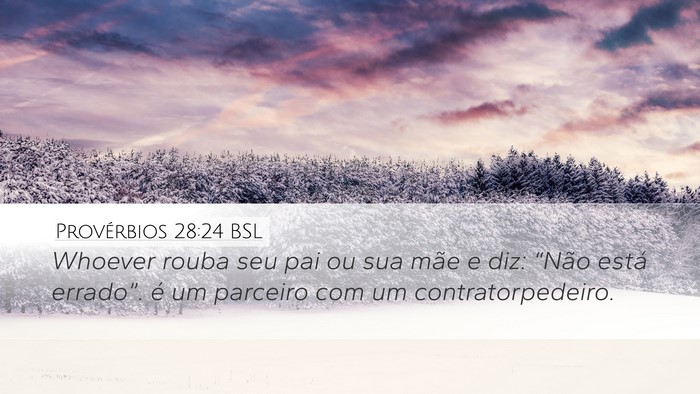 Provérbios 28:24 BSL Bible Verse Image
