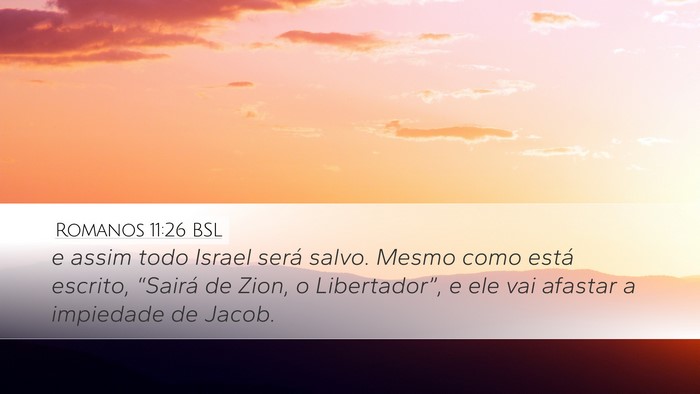 Romanos 11:26 BSL Bible Verse Image