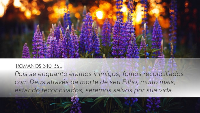 Romanos 5:10 BSL Bible Verse Image