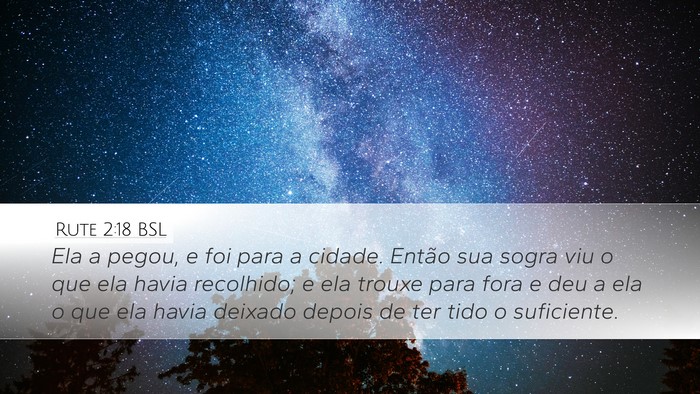 Rute 2:18 BSL Bible Verse Image
