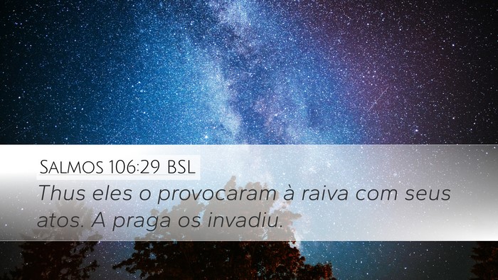 Salmos 106:29 BSL Bible Verse Image
