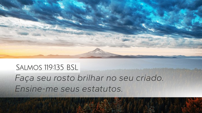 Salmos 119:135 BSL Bible Verse Image