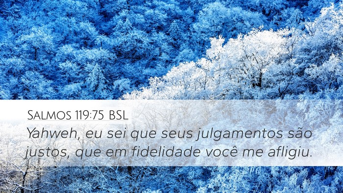 Salmos 119:75 BSL Bible Verse Image