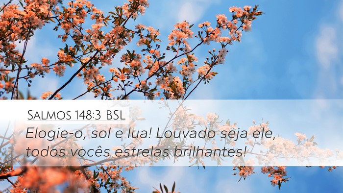Salmos 148:3 BSL Bible Verse Image