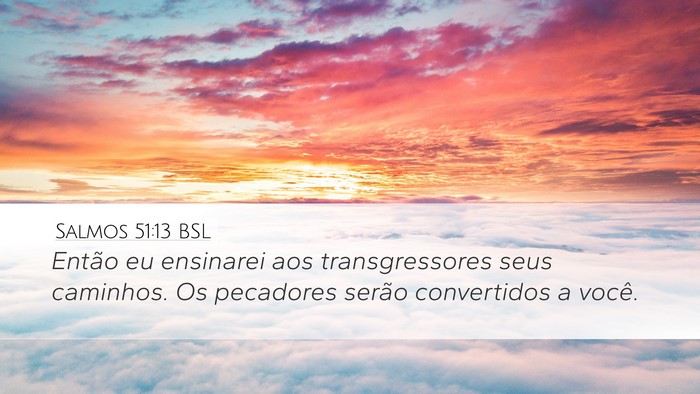 Salmos 51:13 BSL Bible Verse Image