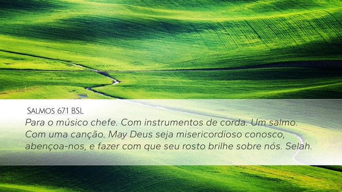 Salmos 67:1 BSL Bible Verse Image