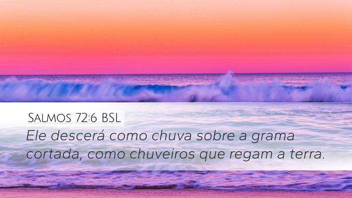 Salmos 72:6 BSL Bible Verse Image