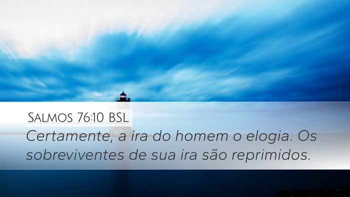 Salmos 76:10 BSL Bible Verse Image