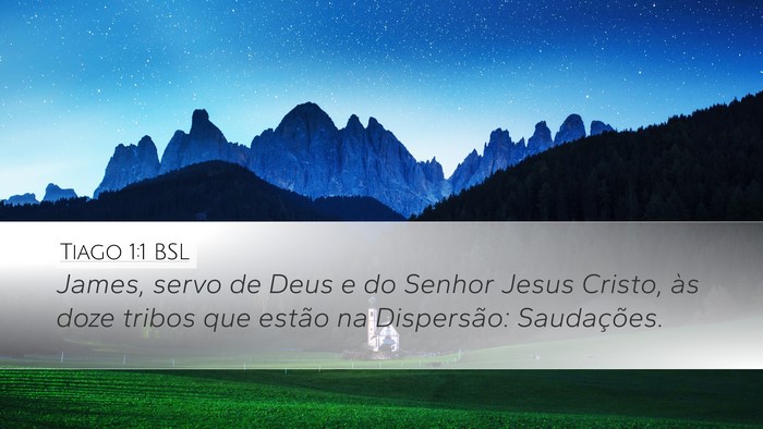 Tiago 1:1 BSL Bible Verse Image