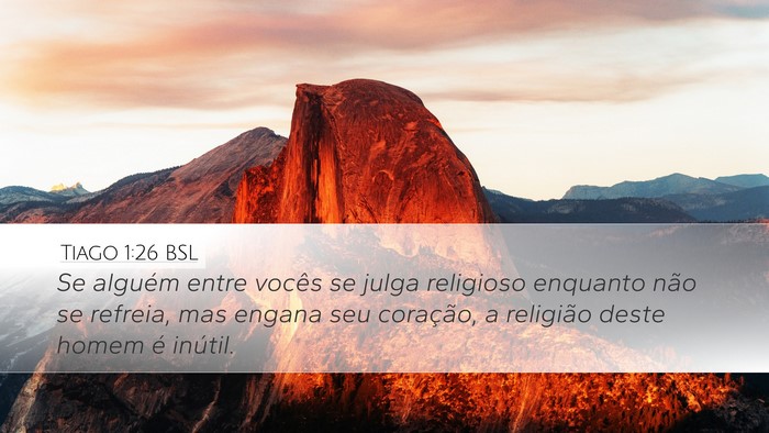 Tiago 1:26 BSL Bible Verse Image