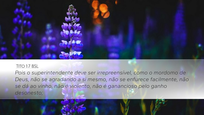 Tito 1:7 BSL Bible Verse Image