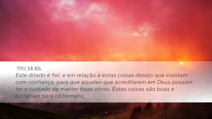 Tito 3:8 BSL Bible Verse Image