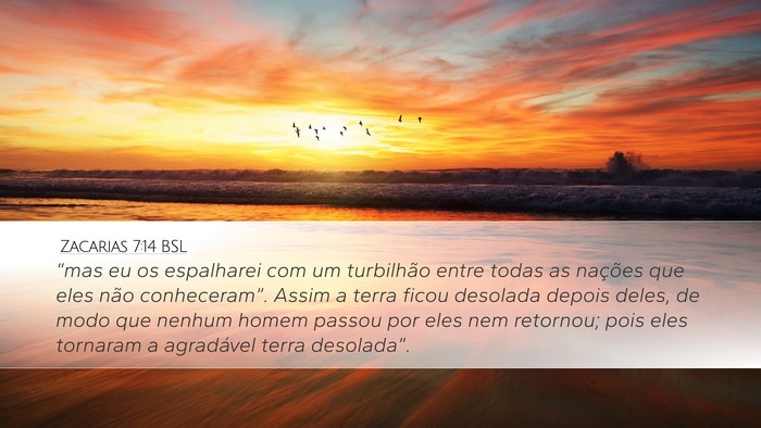 Zacarias 7:14 BSL Bible Verse Image