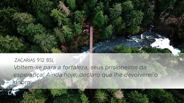 Zacarias 9:12 BSL Bible Verse Image
