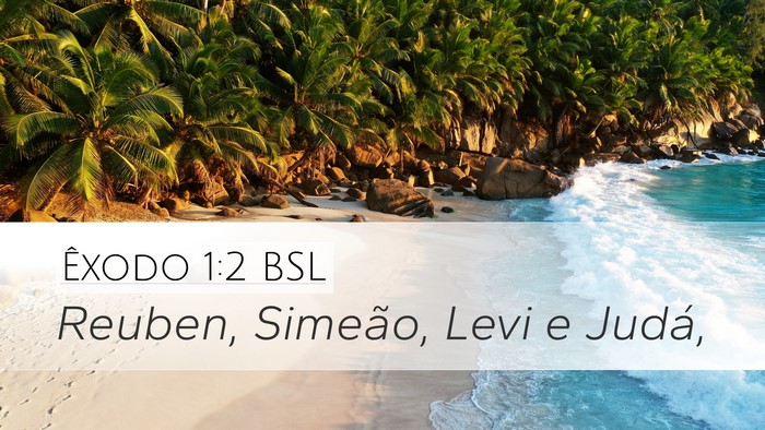 Êxodo 1:2 BSL Bible Verse Image