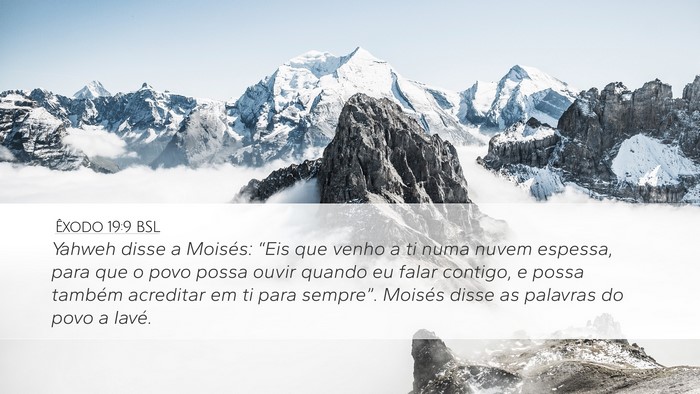Êxodo 19:9 BSL Bible Verse Image
