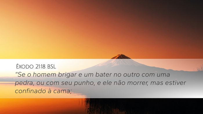Êxodo 21:18 BSL Bible Verse Image
