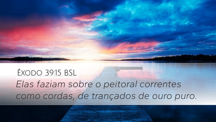 Êxodo 39:15 BSL Bible Verse Image
