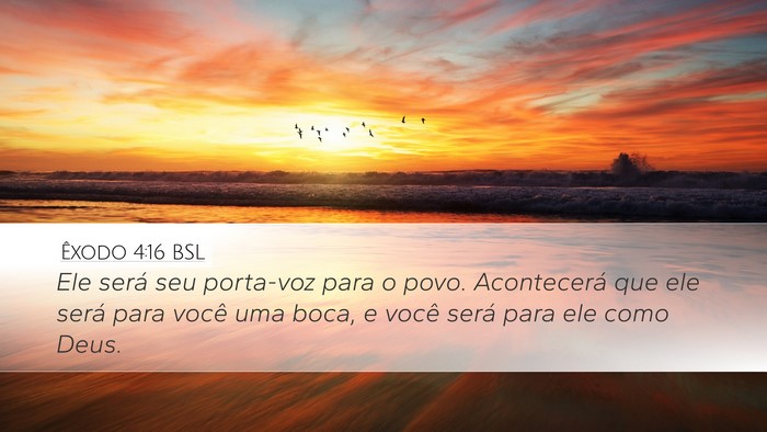 Êxodo 4:16 BSL Bible Verse Image