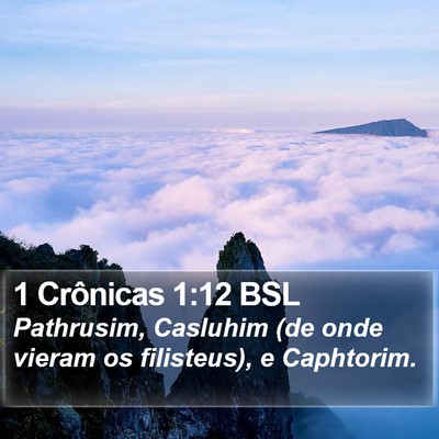 1 Crônicas 1:12 BSL Bible Verse Image