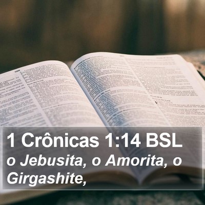 1 Crônicas 1:14 BSL Bible Verse Image