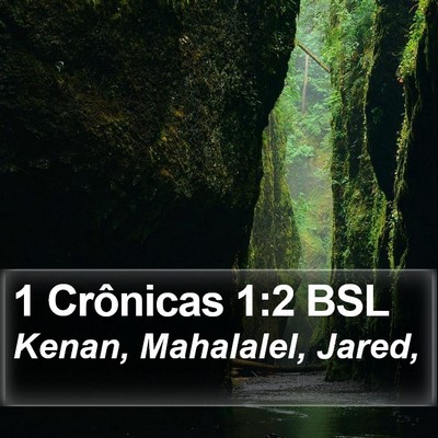 1 Crônicas 1:2 BSL Bible Verse Image