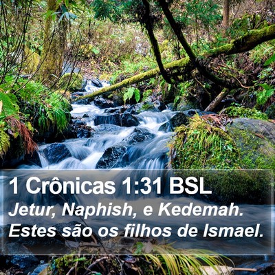 1 Crônicas 1:31 BSL Bible Verse Image