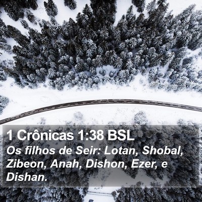 1 Crônicas 1:38 BSL Bible Verse Image