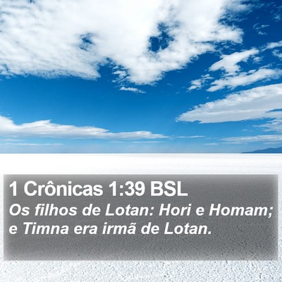 1 Crônicas 1:39 BSL Bible Verse Image