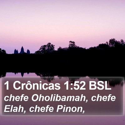 1 Crônicas 1:52 BSL Bible Verse Image