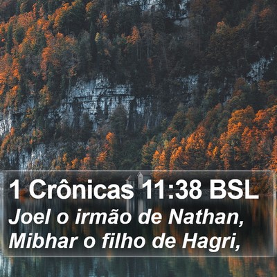 1 Crônicas 11:38 BSL Bible Verse Image