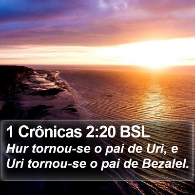 1 Crônicas 2:20 BSL Bible Verse Image