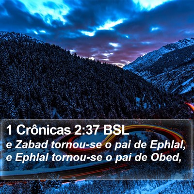 1 Crônicas 2:37 BSL Bible Verse Image