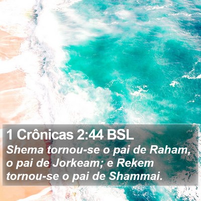 1 Crônicas 2:44 BSL Bible Verse Image