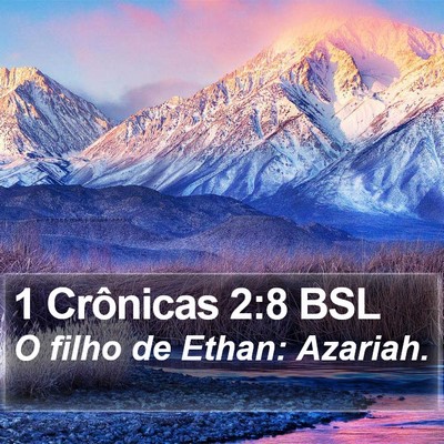 1 Crônicas 2:8 BSL Bible Verse Image