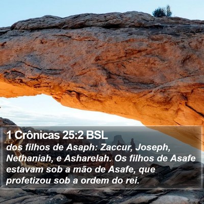 1 Crônicas 25:2 BSL Bible Verse Image