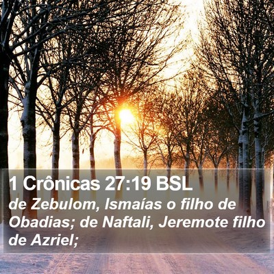 1 Crônicas 27:19 BSL Bible Verse Image
