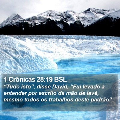 1 Crônicas 28:19 BSL Bible Verse Image