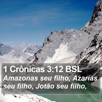 1 Crônicas 3:12 BSL Bible Verse Image