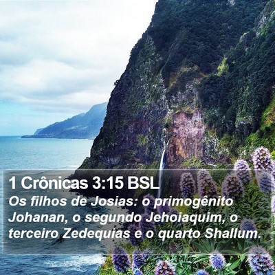 1 Crônicas 3:15 BSL Bible Verse Image