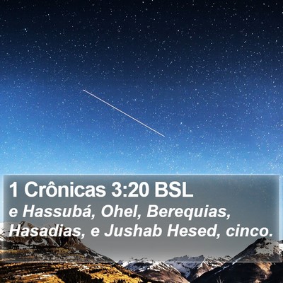 1 Crônicas 3:20 BSL Bible Verse Image