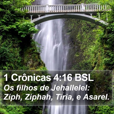 1 Crônicas 4:16 BSL Bible Verse Image
