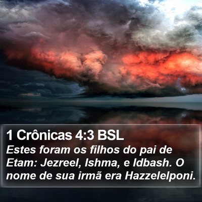 1 Crônicas 4:3 BSL Bible Verse Image