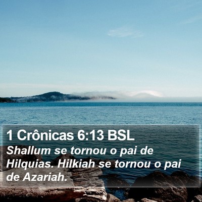 1 Crônicas 6:13 BSL Bible Verse Image