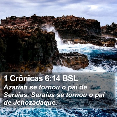 1 Crônicas 6:14 BSL Bible Verse Image