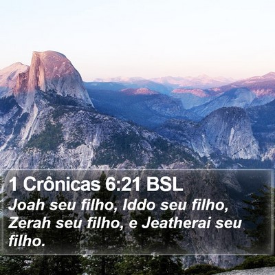 1 Crônicas 6:21 BSL Bible Verse Image