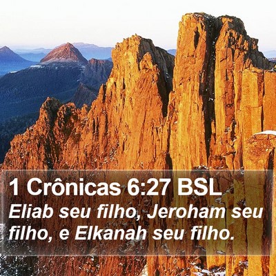 1 Crônicas 6:27 BSL Bible Verse Image