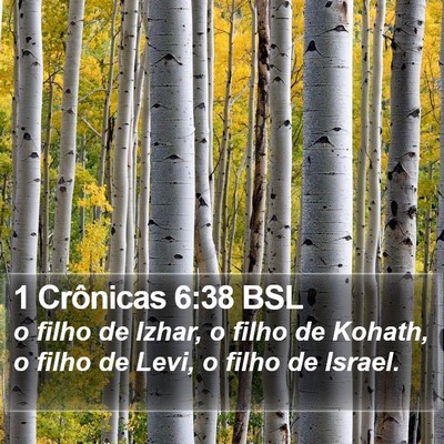 1 Crônicas 6:38 BSL Bible Verse Image