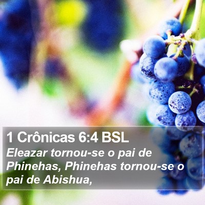 1 Crônicas 6:4 BSL Bible Verse Image