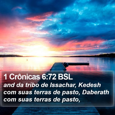 1 Crônicas 6:72 BSL Bible Verse Image